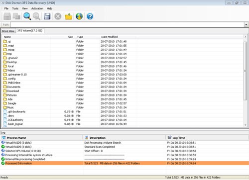 Disk Doctors XFS Data Recovery