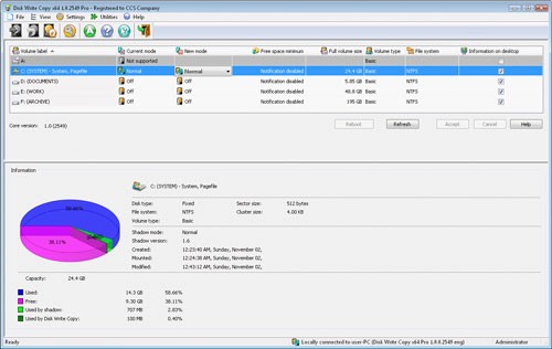 Disk Write Copy Professional Edition