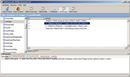 Diskinternals MySQL Recovery