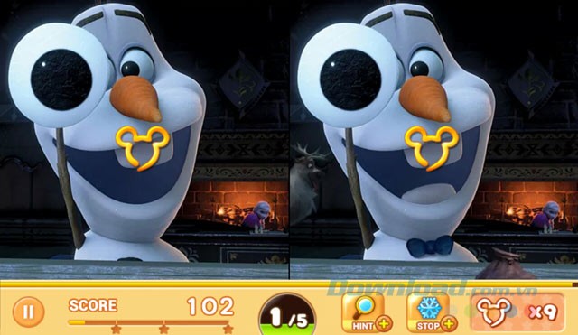 Tìm điểm khác nhau