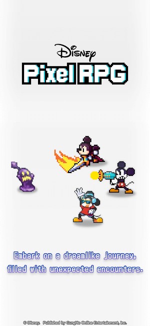 Disney Pixel RPG cho bạn tham gia hành trình phiêu lưu cùng các nhân vật Disnay pixel