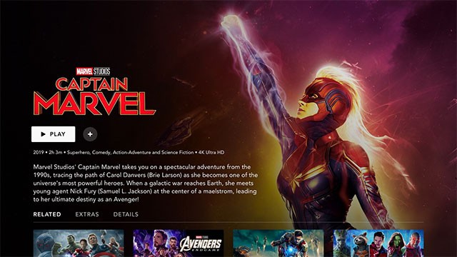 Xem phim chất lượng 4K sắc nét, hoành tráng ngay tại nhà với Disney+