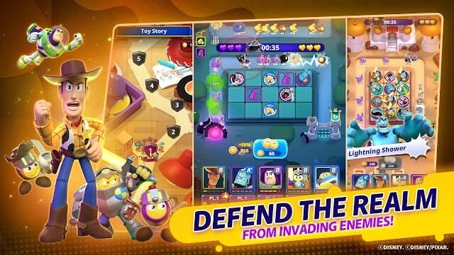 Cùng các anh hùng Disney, Pixar bảo vệ vương quốc khỏi kẻ thù trong game Disney Realm Breakers