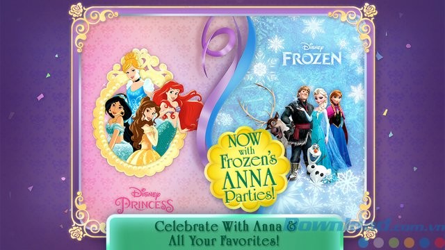 Tổ chức tiệc Nữ hoàng băng giá