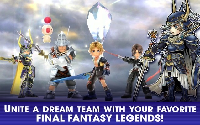Thành lập một tổ đội anh hùng từ các huyền thoại Final Fantasy mà bạn yêu thích
