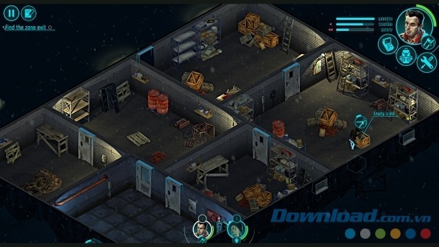 Để ý đến những chiếc thùng thưa trong game chiến thuật phiêu lưu mới Distrust cho máy tính và Mac