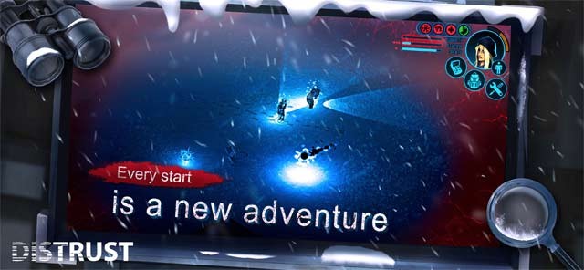 Mỗi lần khởi động là một hành trình mới trong Distrust