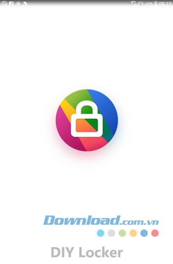 Giao diện sử dụng của ứng dụng Solo Locker