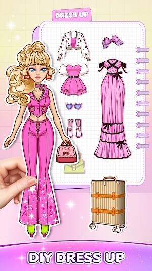 DIY Paper Doll cho bạn thỏa sức sáng tạo bằng cách thiết kế đồ cho búp bê