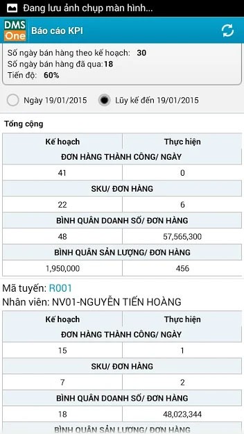 Ứng dụng bán hàng