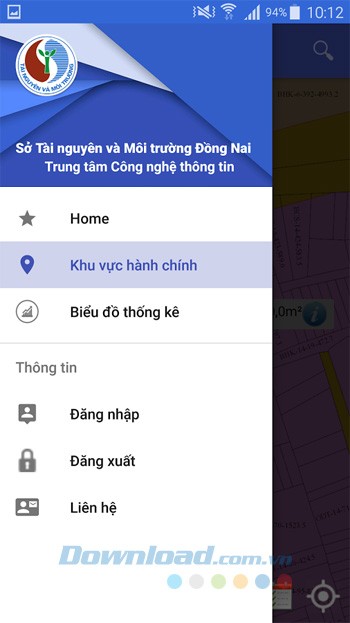 Menu chính của DNAI.LIS