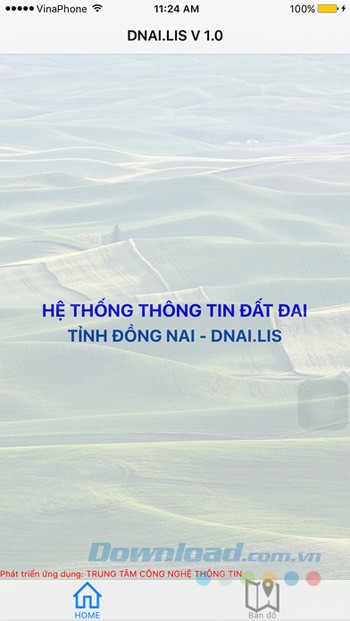 Giao diện DNAI.LIS