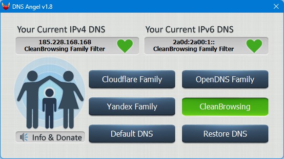 Hỗ trợ DNS Angel IPv6
