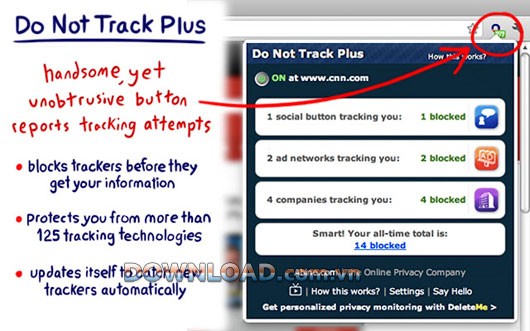 Do Not Track Plus for Chrome