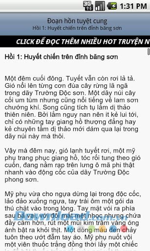 Doan hon tuyet cung for Android