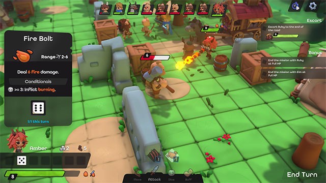 Tập hợp nhóm anh hùng, thả xúc xắc và chiến đấu để giải cứu hòn đảo