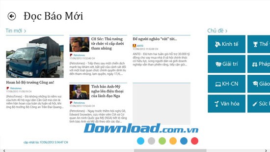 Đọc báo mới
