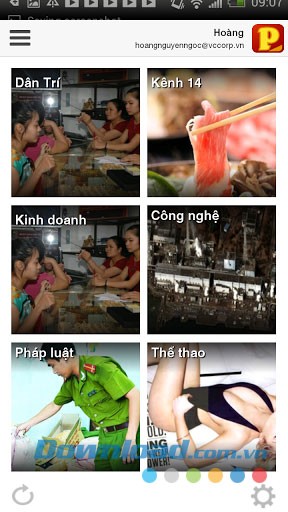 Đọc tin Pega for Android