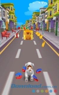 Thu thập đồ vật trong Dog Run - Pet Dog Simulator cho Android