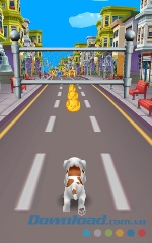 Vượt chướng ngại vật trong Dog Run - Pet Dog Simulator cho Android