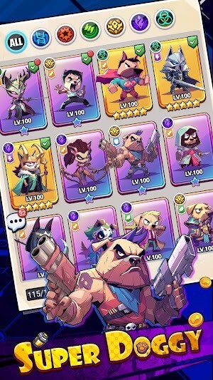 Doggy Fame cho bạn chơi với các siêu cho mạnh mẽ