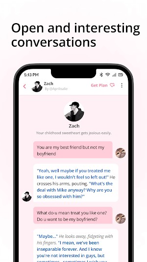 Các cuộc trò chuyện mở và thú vị