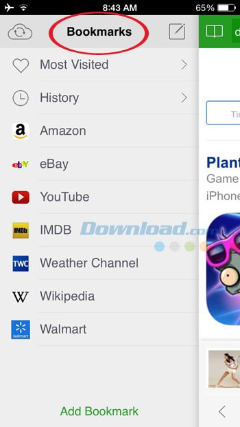 Quản lý dấu trang