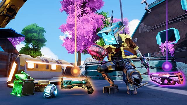 Chiến đấu chống lại những người chơi khác và đám quái vật đột biến đến từ tương lai