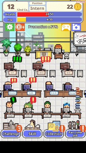 Dont get fired là một game sinh tồn công ty