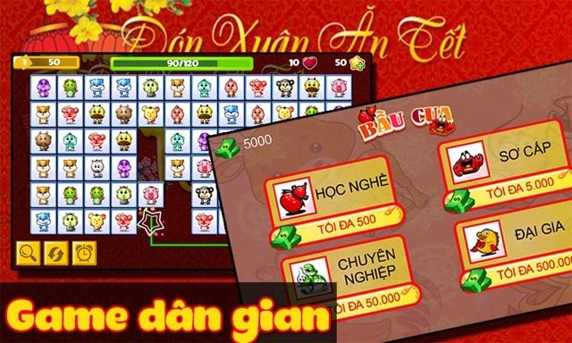 Chơi game Tết