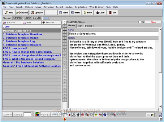 Donation Organizer Pro