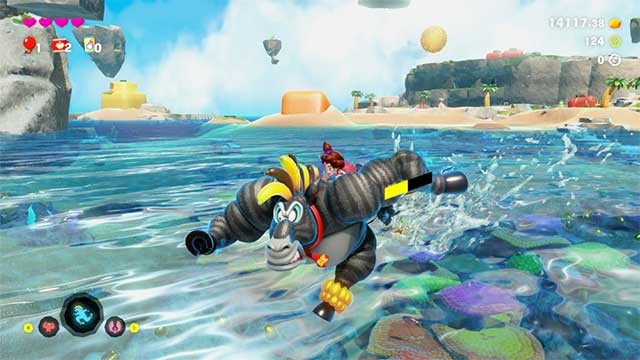 Pauline hỗ trợ Donkey Kong bằng giọng hát