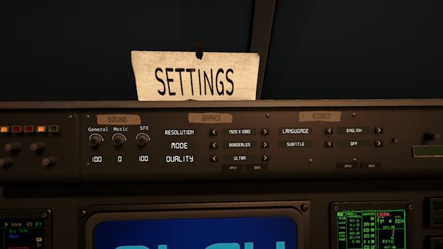 Mỗi máy bay có bố cục, bộ câu đố và độ khó riêng