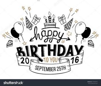 Doodle Art sinh nhật