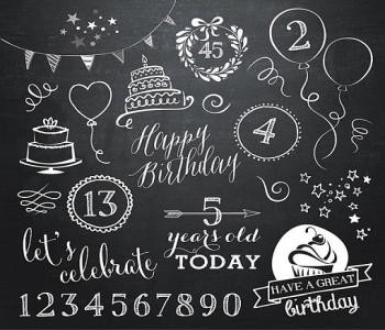 Doodle Art birthday