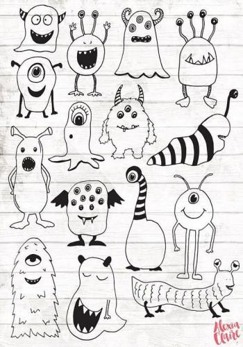 Doodle Art sinh nhật