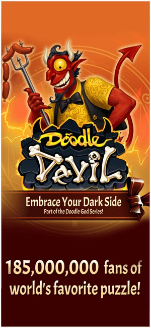 Doodle Devil là game giải đố cho bạn trở thành Chúa Quỷ