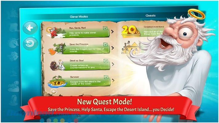 Các nhiệm vụ hấp dẫn trong game