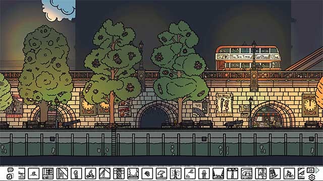 Tìm kiếm những điều ẩn giấu trong game Doodle Streets: London 1950's