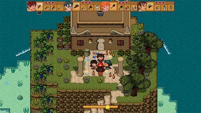 Đánh bại kẻ thù để tăng cấp cho nhóm của bạn và trang bị vũ khí mới