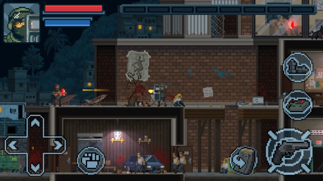 Vai lính đặc nhiệm SWAT và chiến đấu với kẻ xấu trong game Door Kickers: Action Squad