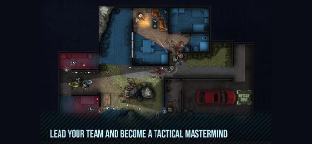 Dẫn dắt một đội SWAT hoàn thành nhiệm vụ trong game Door Kickers