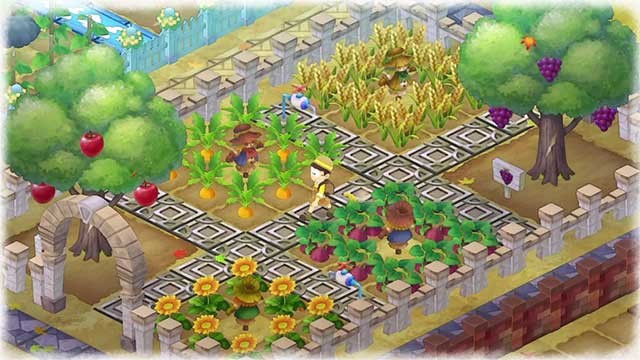 Friends of the Great Kingdom là phần mới của game nông trại Doraemon: Story of Seasons