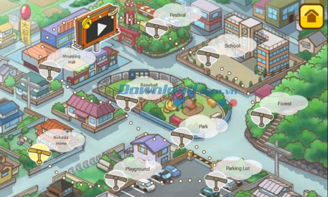 Thành phố của Doremon trong Doraemon Repair Shop Seasons