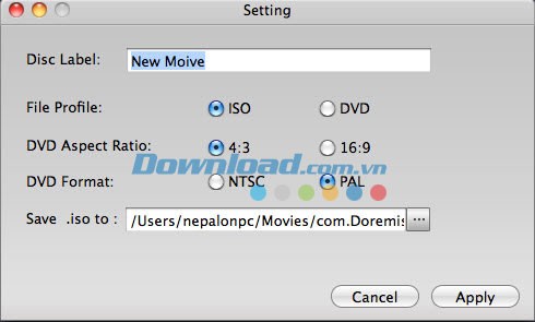 Doremisoft Mac DVD Maker