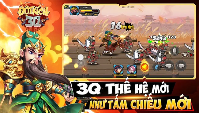 Game Đột Kích 3Q cho Android - Game bắn súng thế hệ mới