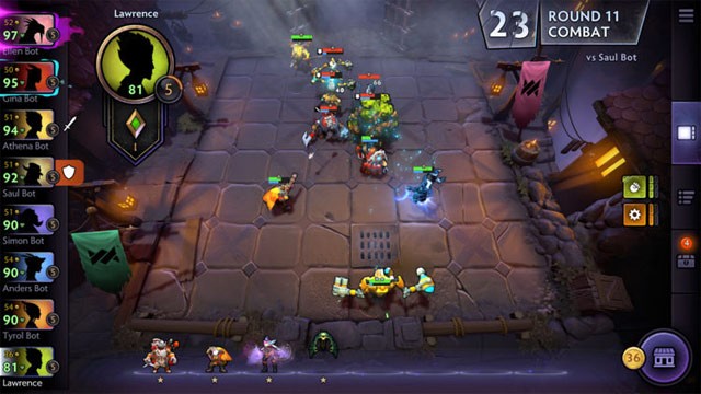 Lập kế hoạch chiến đấu thông minh để đối đầu với đối thủ trong Dota Underlords