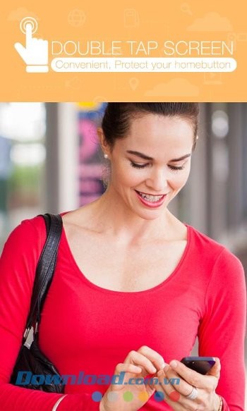 Double Tap Screen On and Off cho phép chạm hai lần để mở khóa màn hình