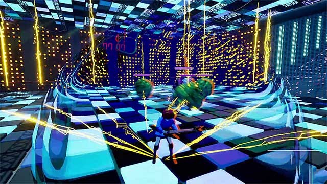 Khi đêm xuống, dùng đàn guitar để chiến đấu với quái vật không gian