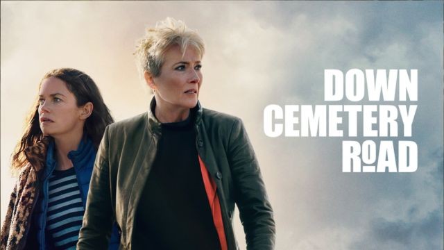 Poster phim tội phạm giật gân Đường về cõi chết - Down Cemetery Road trên Apple TV+